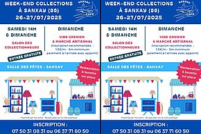 Week-end collections avec vide-greniers et marché artisanal