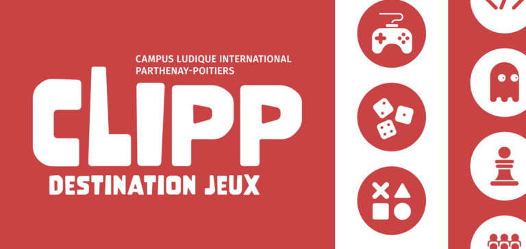 Bannière CLIPP : Destination jeux (Parthenay - Poitiers)