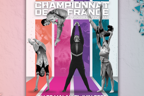 Affiche du Championnat de France Teamgym - Tumbling - Trampoline 