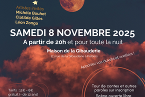 Affiche "Grande Nuit de la Parole"