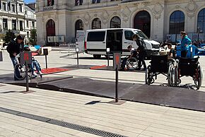 Sensibilisation aux handicaps (moteur et visuel)