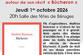 Causerie forestière et littéraire avec Mathias Bonneau