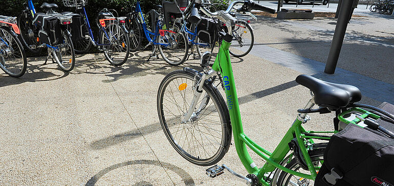 Vélo du service "CAP sur le Vélo" de Grand Poitiers