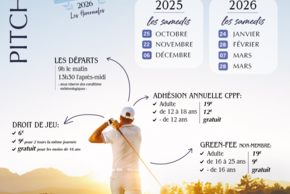 affiche des Hivernales Pitch & Putt Au Golf Du Haut-Poitou