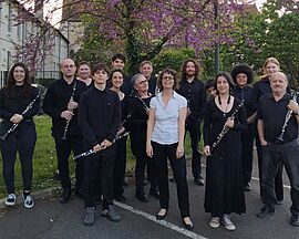 élèves clarinettistes - Agrandir l'image (fenêtre modale)