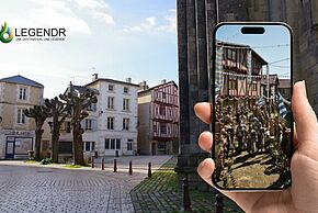 Visite virtuelle de Lusignan au Moyen-Age