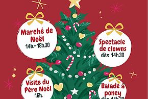 Noël à Jardres : Marché de Noël, Clowns, Père Noël, Chorale