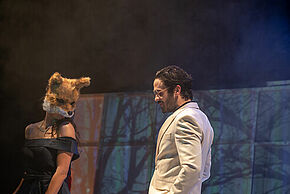 Photo spectacle L’illusion comique P. Corneille/F. Cherboeuf